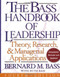 Bass Handbook Of Leadership