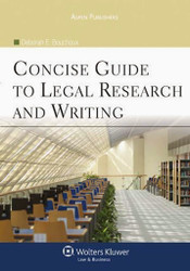 Concise Guide To Legal Research And Writing