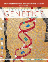 Student Handbook And Solutions Manual For Concepts Of Genetics