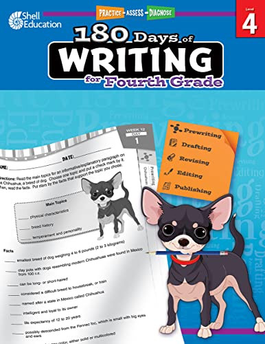 180 Days of riting for Fourth Grade - An Easy-to-Use Fourth Grade