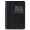 KJV Holy Bible Mini Pocket Size Black Faux Leather w/Ribbon