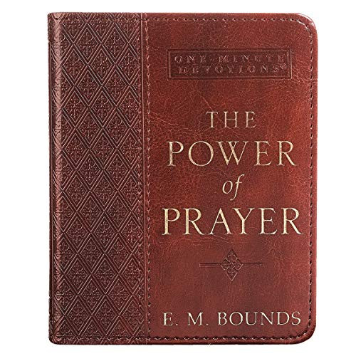 Power of Prayer: One-Minute Devotions (LuxLeather)