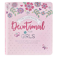 Illustrated Devotional For Girls 366 Days of Creative Coloring