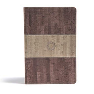 CSB Essential Teen Study Bible Weathered Gray Cork LeatherTouch