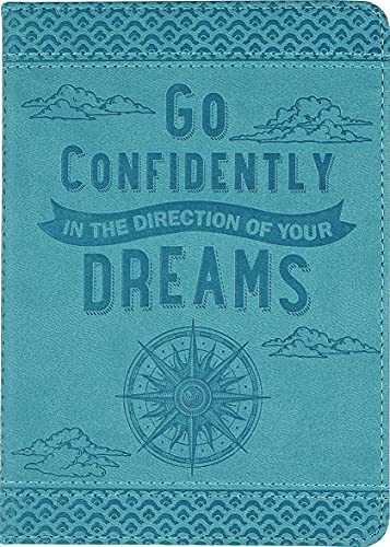 Go Confidently Artisan Journal (Vegan Leather Notebook)