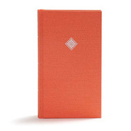 CSB Reader's Bible Poppy Cloth Over Board