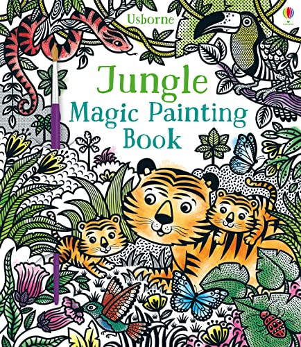 Jungle Magic Painting Book Sam Taplin