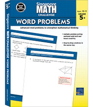 Singapore Math - Challenge Word Problems Workbook for 5th 6th 7th 8th Grade