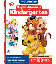 Disney Learning Magical Adventures in Kindergarten Workbooks