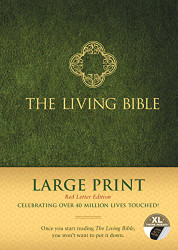 Living Bible Large Print Red Letter Edition