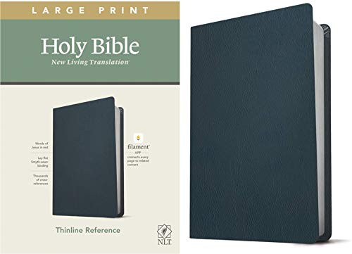 NLT Large Print Thinline Reference Holy Bible