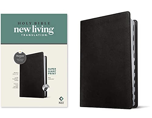NLT Super Giant Print Bible Filament Enabled Edition