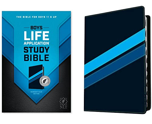 NLT Boys Life Application Study Bible TuTone