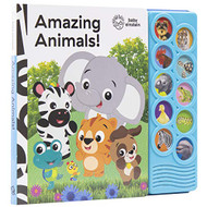 Baby Einstein - Amazing Animals 10-Button Sound Book - PI Kids