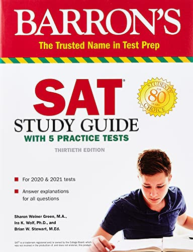 SAT Study Guide with 5 Practice Tests SAT Study Guide with 5 Practice Tests