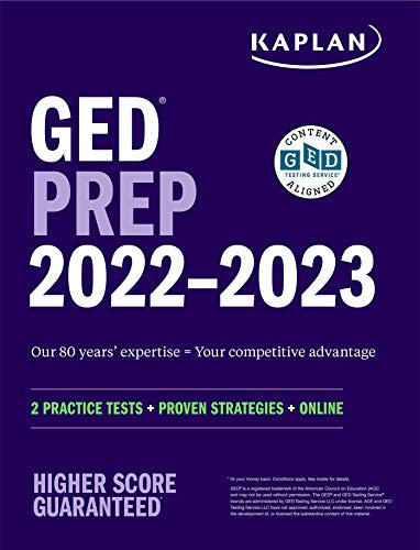 GED Test Prep 2022-2023: 2 Practice Tests