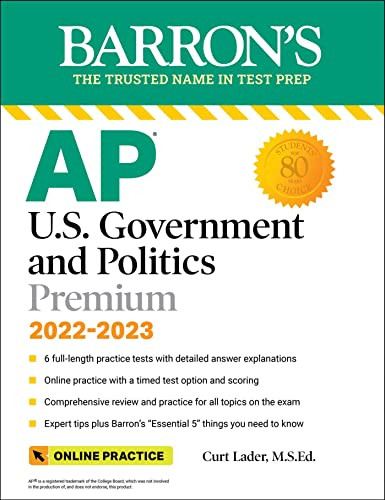 AP U.S. Government and Politics Premium 2022-2023