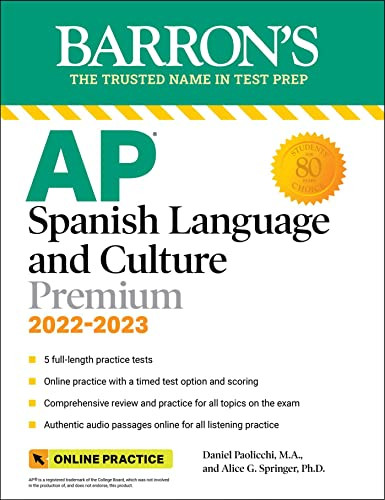 AP Spanish Language and Culture Premium 2022-2023