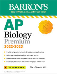 AP Biology Premium 2022-2023: 5 Practice Tests + Comprehensive