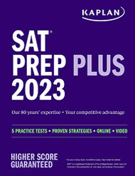 SAT Prep Plus 2023: 5 Practice Tests + Video