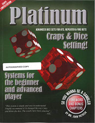 Platinum Craps & Dice Setting