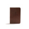 CSB Compact Bible Brown LeatherTouch Value Edition