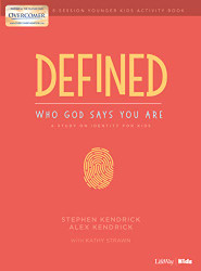 Defined: Who God Says You Are - Younger Kids Activity Book: A