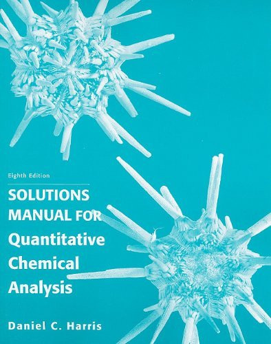 Quantitative Chemical Analysis Solutions Manual