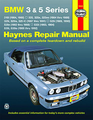 BMW 3 & 5 Series (1982-1992) Haynes Repair Manual (USA)