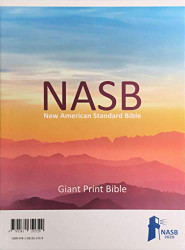 NASB Giant Print Bible Maroon2020 text