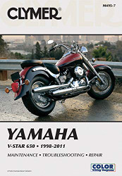 Yamaha V-Star 650 Manual Motorcycle