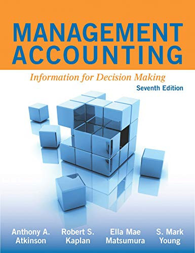 Management Accounting Information for Decision Making
