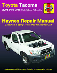 Toyota Tacoma 2005 thru 2018 Haynes Repair Manual