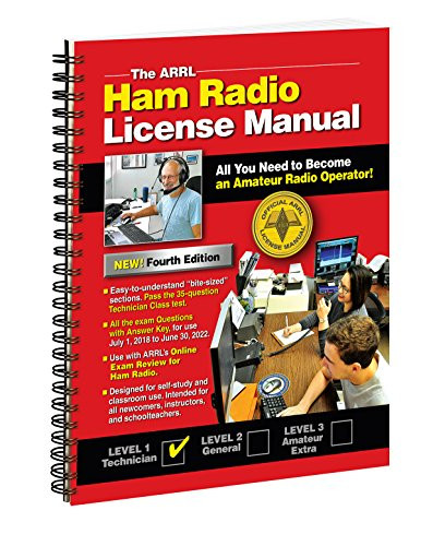 ARRL Ham Radio License Manual Spiral - Easy Amateur Technician