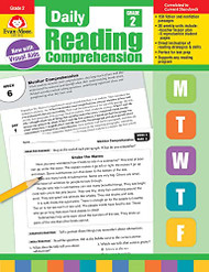 Evan-Moor Daily Reading Comprehension Grade 2 - Homeschooling &
