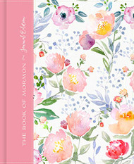 Book of Mormon Journal Pink Floral-- No Index