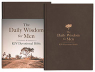 Daily Wisdom for Men KJV Devotional Bible