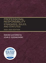 Professional Responsibility Standards Rules and Statutes 2022-2023