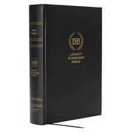 Legacy Standard Bible Large Print Wide Margin Black