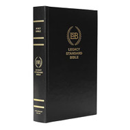 Legacy Standard Bible Single Column Text Only - Black
