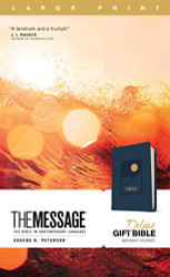 Message Deluxe Gift Bible Large Print