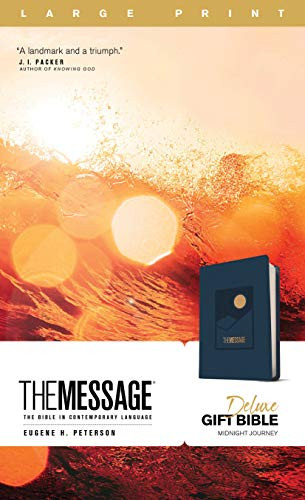 Message Deluxe Gift Bible Large Print