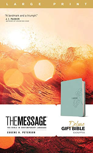 Message Deluxe Gift Bible Large Print