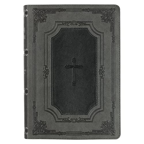 KJV Holy Bible Super Giant Print Faux Leather Red Letter Edition
