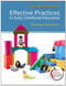 Effective Practices In Early Childhood Education
