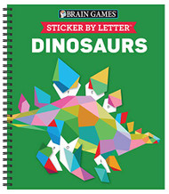 Brain Games - Sticker by Letter: Dinosaurs