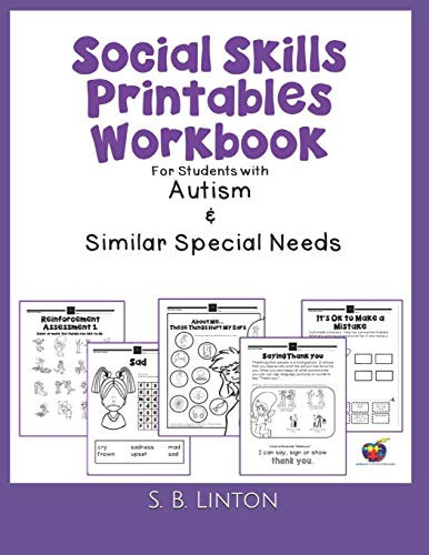 Social Skills Printables Workbook: For Students with Autism and