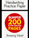Handwriting Practice Paper for Kids: Bumper 200-Page Dotted Line Notebook