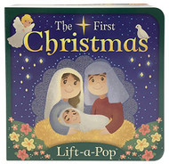 First Christmas Lift-a-Pop Board Book For Babies and Toddlers