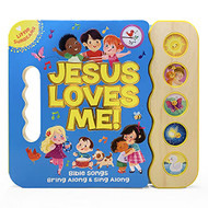 Jesus Loves Me 5-Button Songbook - Perfect Gift for Easter Baskets